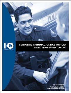 ! Not only does this study guide provide you with a better understanding of the nature and format of questions that will appear on the National Criminal Justice Officer Selection Inventory I TM