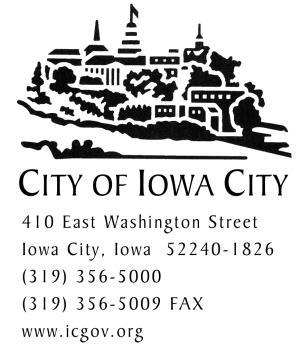 DATE: April 28, 2017 REQUEST FOR PROPOSAL: #18-10 - Laser Printing and Bulk Mailing of the City of Iowa City Utility Bill NOTICE TO PROPOSERS: Sealed Proposals will be received at the Office of the