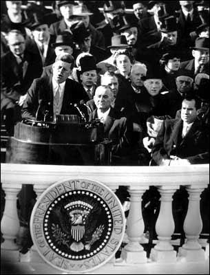 JFK, Inauguration Razor-thin margin of victory meant Kennedy had no mandate Few domestic accomplishments: Area Redevelopment Act (1961) spent $400 million in loans & grants Housing Act (1962) spent