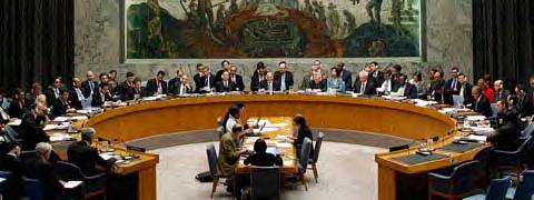 Five permanent members in the Security Council are U.S., U.