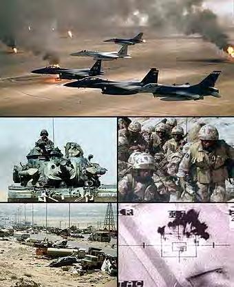 1990-1991 GULF WAR I: ACTIONS AND CONCLUSION Action #1: Immediate Sanctions on Iraq to show international disapproval (Like what we re doing to Russia right now).