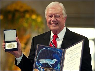 Jimmy Carter as Humanitarian Won the Nobel prize in 2002 for his tireless