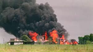 American An9govt feelings Waco, Texas Religious group- Branch Davidians ATF adempted to raid the compound (weapons viola9on) Feb 28- April 19, 1993 Fire broke