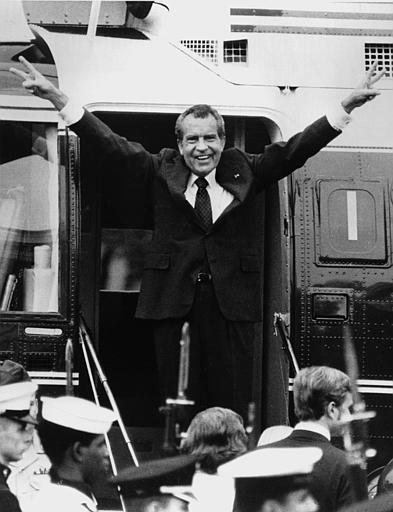 Senators spll supported him v On August 9, 1974, Nixon resigned v