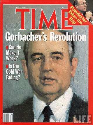 relationship with Mikhail, Gorbachev who became in 1985.