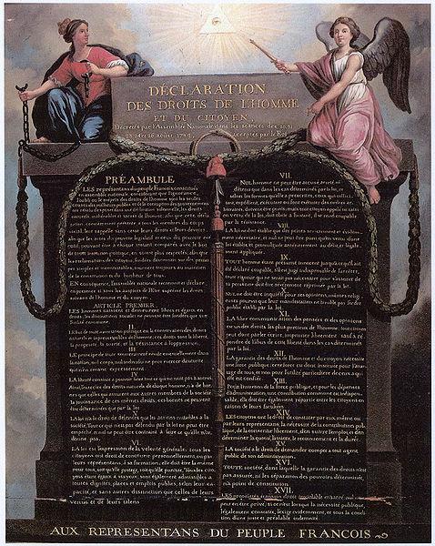 Moderate Governments National Assembly 1789 Declaration of