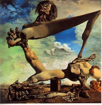 SPANISH CIVIL WAR Background Salvador Dali s Soft Construction with Beans (1936)