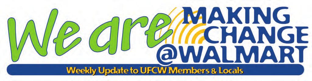 Monthly Update for Allies August 01 OUR Walmart Members Won t Be Silenced Over the last year, OUR Walmart has grown from a group of 100 Walmart workers to an army of thousands of members in hundreds