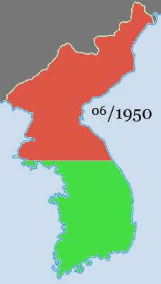The Divided Peninsula: o By March, the UN armies managed to regain much of the territory they had recently lost, taking back