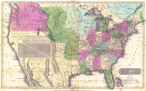 North America 1828 Consistent