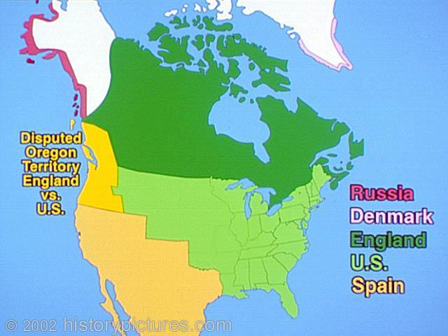 U.S. territory 1820 Territory of the United States in 1820, and the remaining claims of other nations. The Adams Onis Treaty in 1819 completed U.S. control of the land area east of the Mississippi.