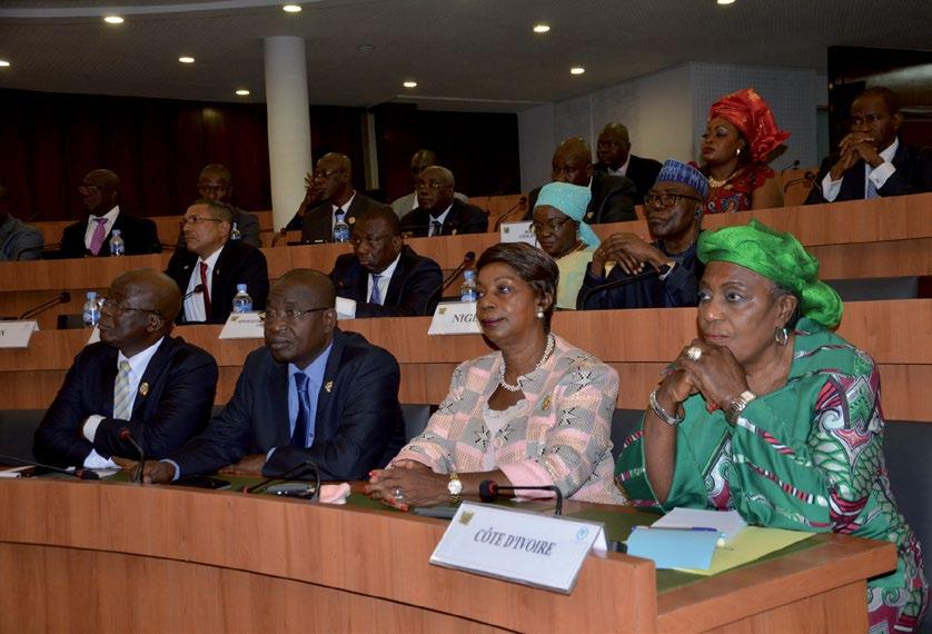 A key role for parliamentarians On 22 and 23 February 2016, the Inter-Parliamentary Union, in cooperation with the National Assembly of Côte d Ivoire and with financial support from the UN Office for