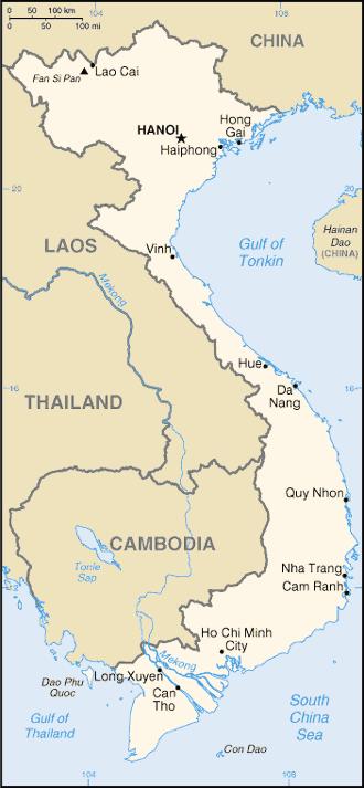 The Socialist Republic of Vietnam Area 329K sq km 2 Population 82.