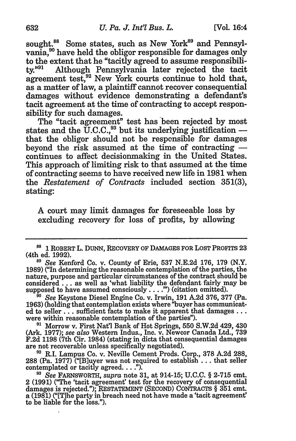 632 University of Pennsylvania Journal of International Law, Vol. 16, Iss. 4 [2014], Art. 1 U. Pa. J. Int'l Bus. L. [Vol. 16:4 sought.