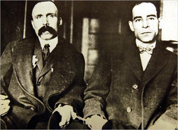 Source 4: Sacco and Vanzetti in 1923 The trial of Sacco and Vanzetti was controversial right from the start.