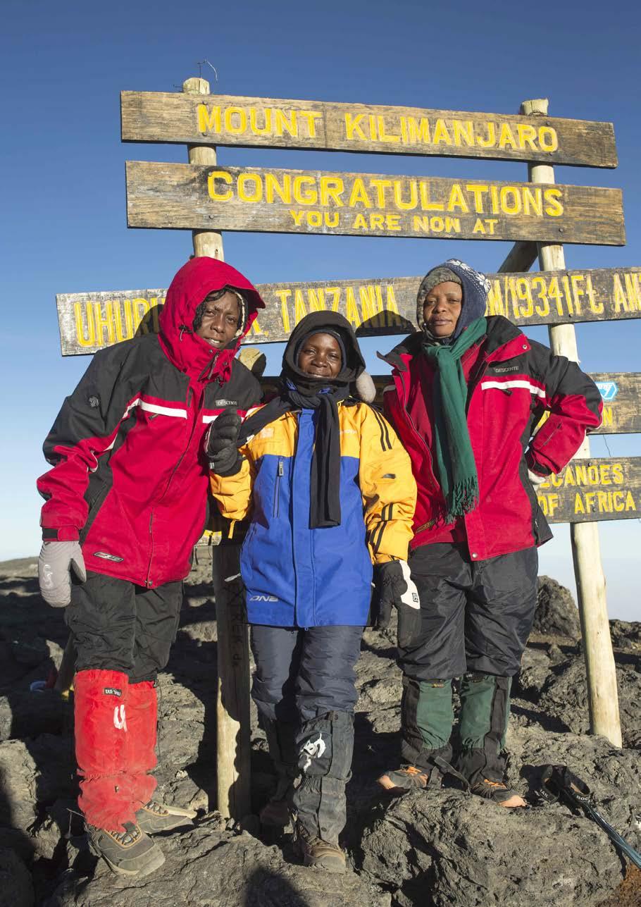 INTRODUCTION The Kilimanjaro Initiative is a rural women s mobilisation from across Africa towards an iconic moment at the foot of Mt Kilimanjaro in October 2016.