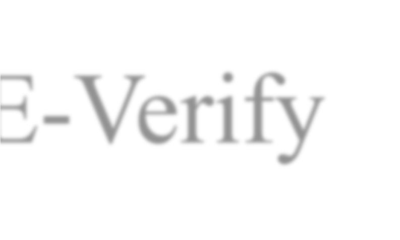 Training: E-Verify E-Verify is an