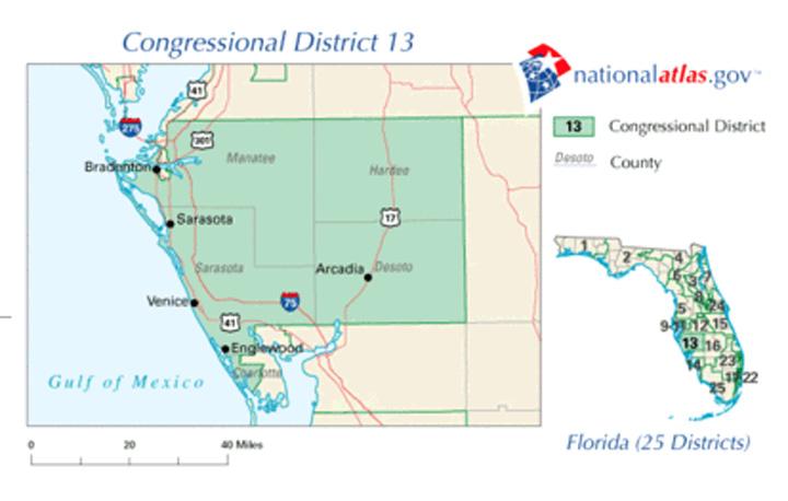 Figure 1. Map of Congressional District -13 Figure 2.