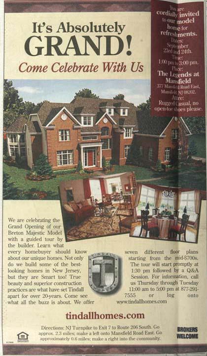 The Times Daily Division C-4 Best Real Estate Display Ad, Spot or Multi