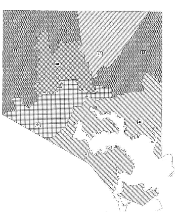 MAP 3 State Legislative Districts County District Baltimore