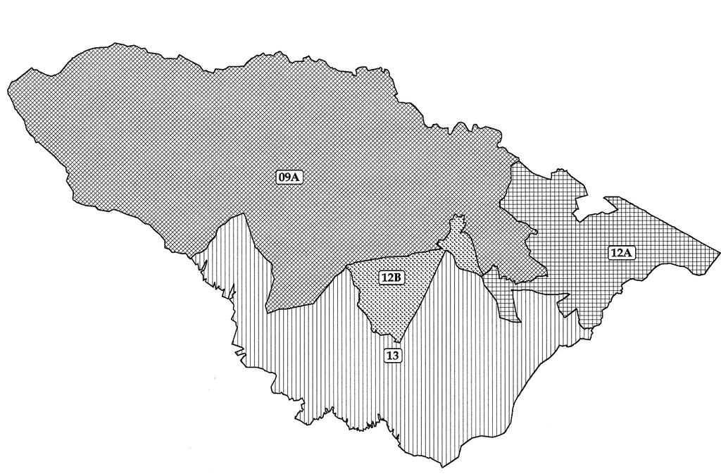 MAP 6 State Legislative Districts County District Howard 9 (9A), 12 (12A,