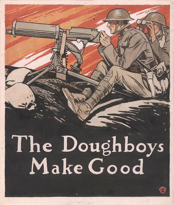 Americans in war America finally entered the war after a bloody stalemate 2 Million soldiers came in waves Doughboys -
