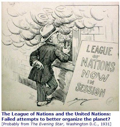 The League of Nations was supposed to maintain peace and resist aggression against any of