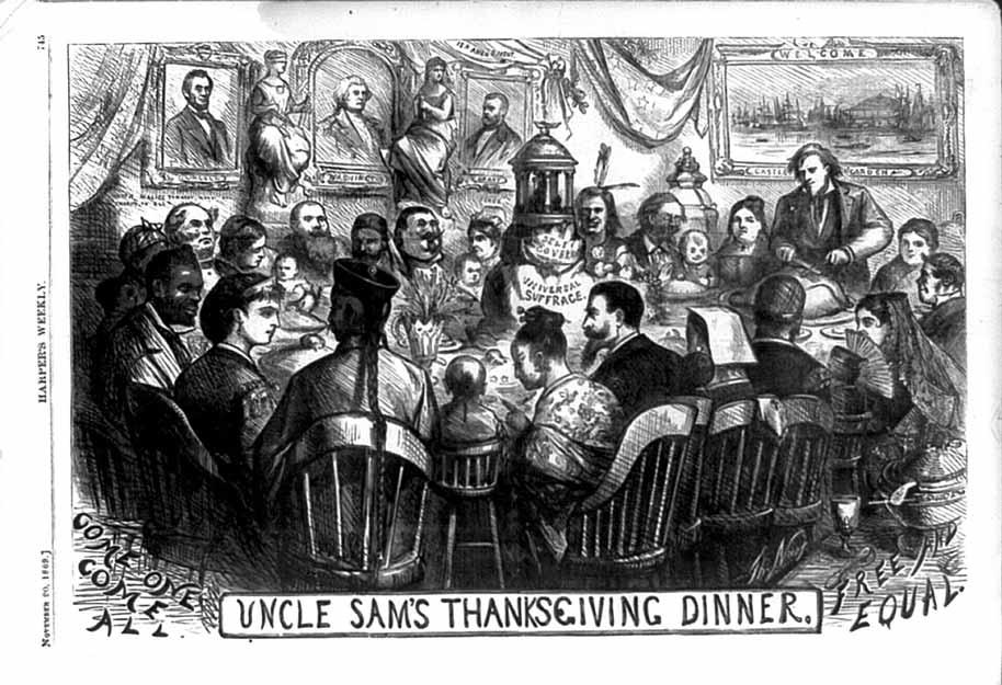 DOCUMENT D 7 Uncle Sam s Thanksgiving Dinner