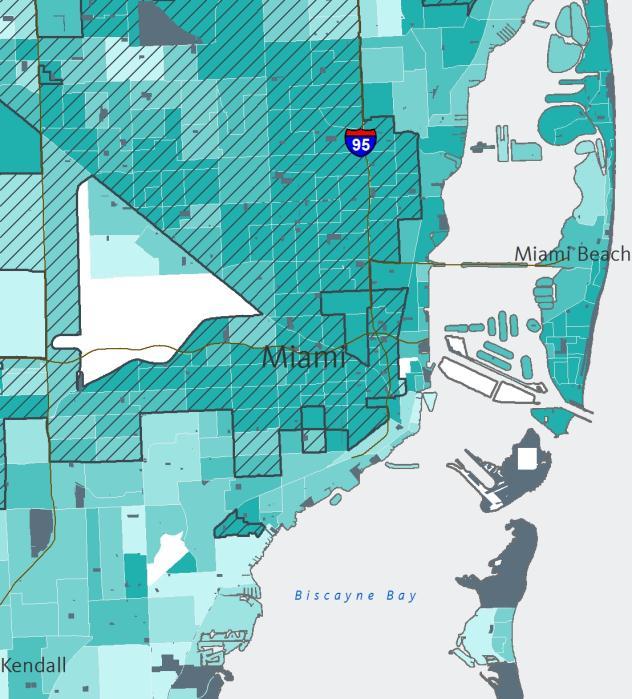 An Equity Profile of the Southeast Florida Region PolicyLink and PERE 71 Connectedness Communities of color are more likely to be carless Although the vast majority of households have access to at