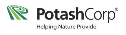 November 2015 Phosphate Rock from Western Sahara Background on PotashCorp s Importation of Phosphate Rock As part of our ongoing efforts to operate with transparency, we are committed to providing