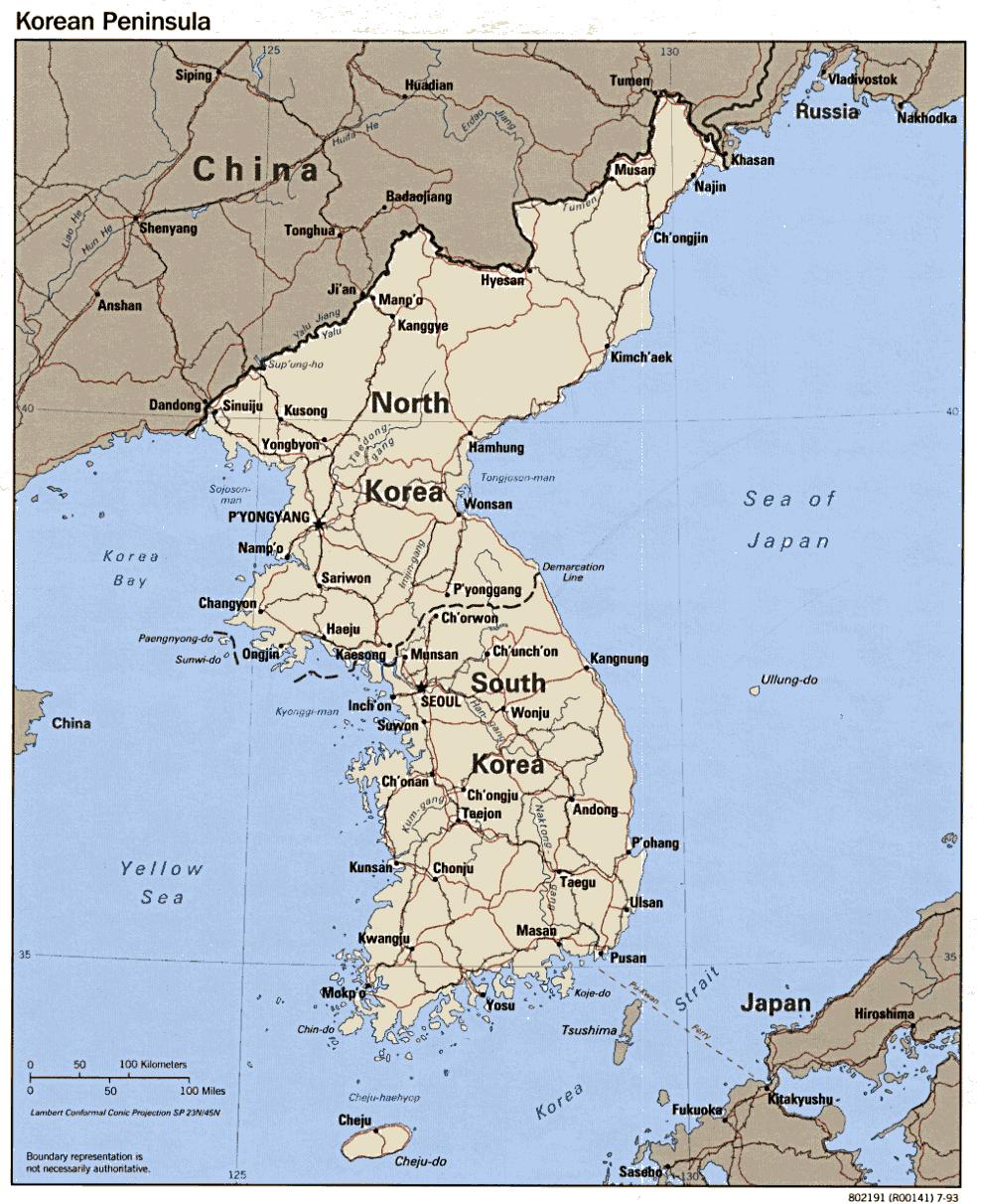 Tensions in Korea: With the Korean peninsula divided, the future of Northeast Asia is in doubt also. The northern, communist, half is in a much better military position than the southern half.