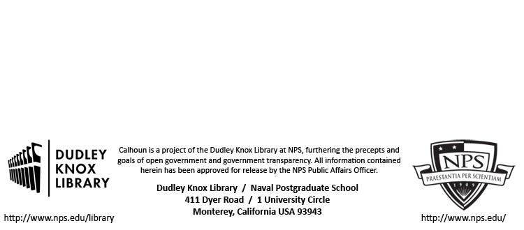 Calhoun: The NPS Institutional Archive Theses and Dissertations Thesis Collection 2013-06 Merida initiative and effectiveness: an