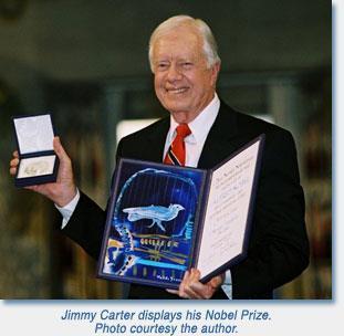 JIMMY CARTER S LIFE AFTER THE PRESIDENCY Awarded the Nobel