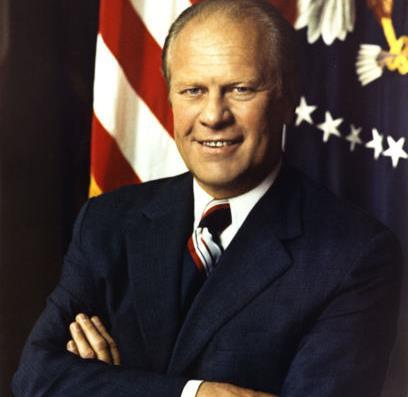 PRESIDENT GERALD FORD 1974-1976 Formerly Vice