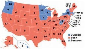 1988 ELECTORAL MAP