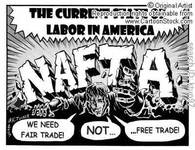 by the American public (especially labor unions), but it was adopted by the