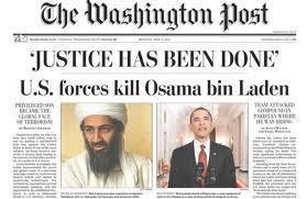 BARACK OBAMA: FOREIGN POLICY/AFFAIRS Removal of Osama bin