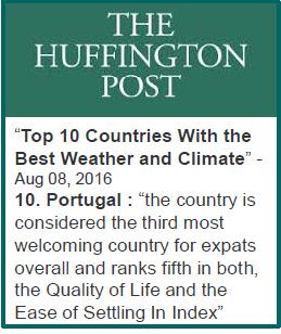 Better Quality of Life Portugal is a good country to invest, live and