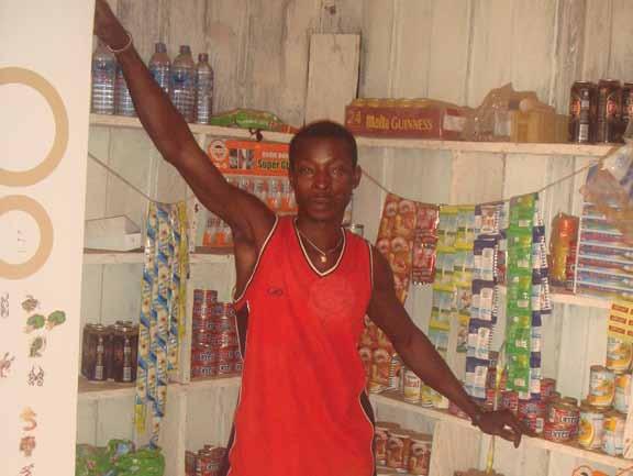 GHANA Grocery Store My name is Johnny and I am from Ghana. I spent five-and-a-half years in Libya and then another seven months in detention in Malta.