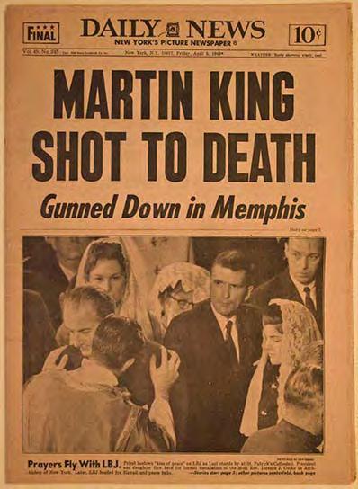 1968 Civil Rights leader Martin