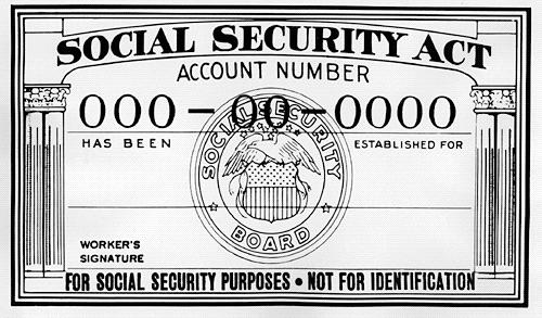 Social Security Act (1935) Created as part of the