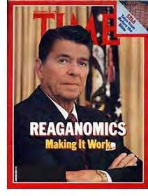 Reaganomics Economic policy during President Reagan s administration in the 1980 s.