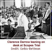 Clarence Darrow (1857-1938) Defense attorney for John Scopes