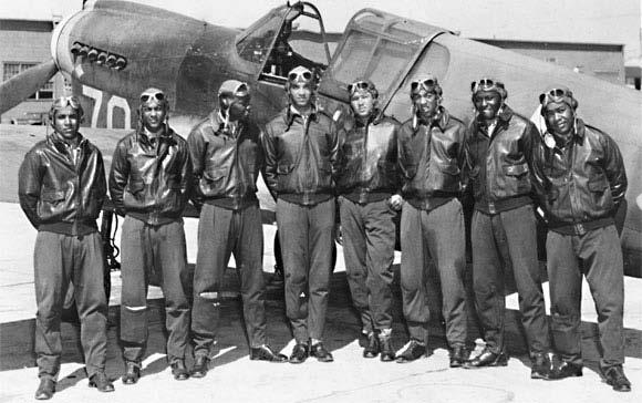 Tuskegee Airmen The first African-American