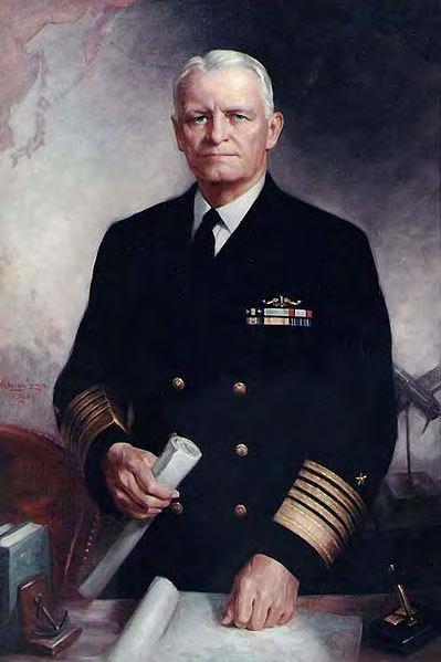 Chester Nimitz (1885-1966) Commanded the Pacific Fleet during World War II,