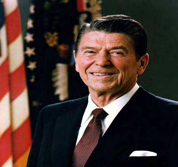 Ronald Reagan 40 th President (1911-2004) Conservative President who believed the Government had become too involved Economic policy known as
