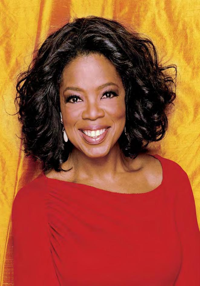 Oprah Winfrey (1954-) Overcame a rough childhood to become the host of one of the