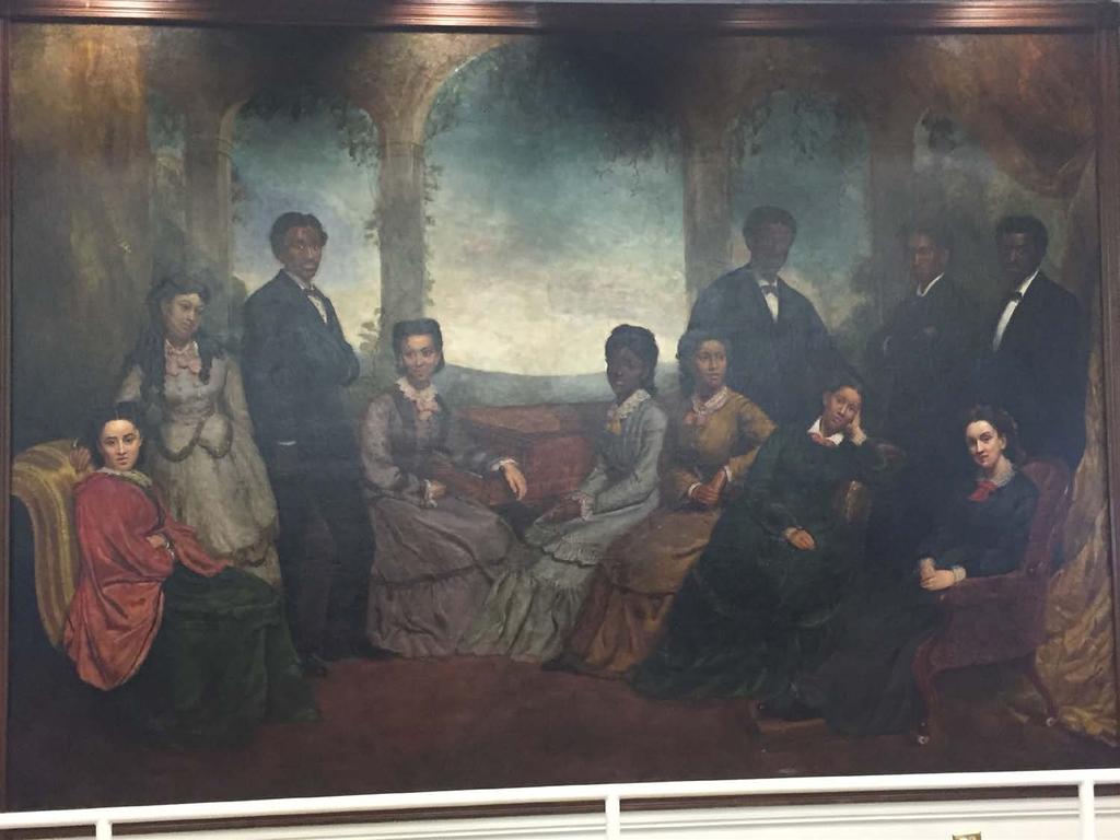 After a year-long concert tour of Europe, the Jubilee Singers returned to Nashville in