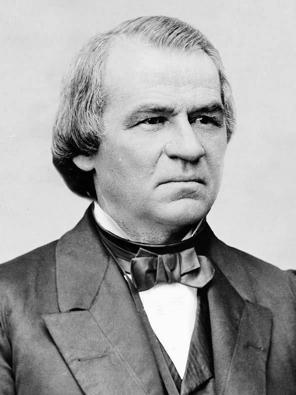 A Tennessean at the Helm Tennessee s Military Governor, Andrew Johnson, was now President, April 1865 Becomes a controversial