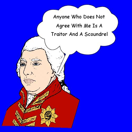 asked King George III to intervene on their behalf King